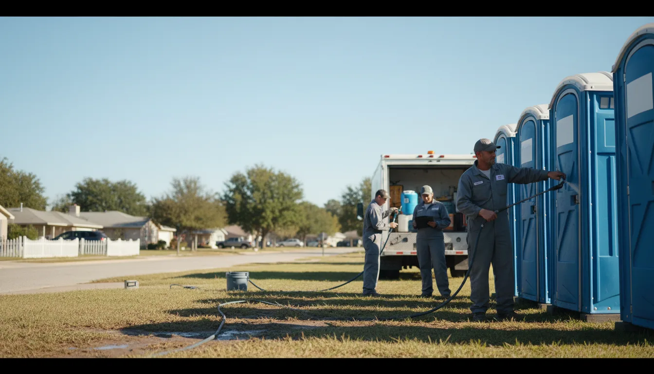 Long-Term Portable Toilet Rental in Kensington, KS near me